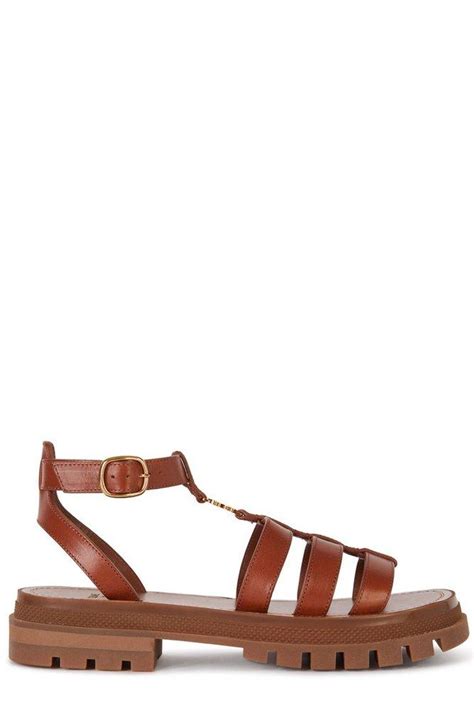 celine gladiator|CLEA TRIOMPHE GLADIATOR CHUNKY SANDAL in .